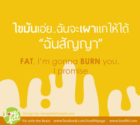 ลดน้ำหนัก ลดที่ไขมัน