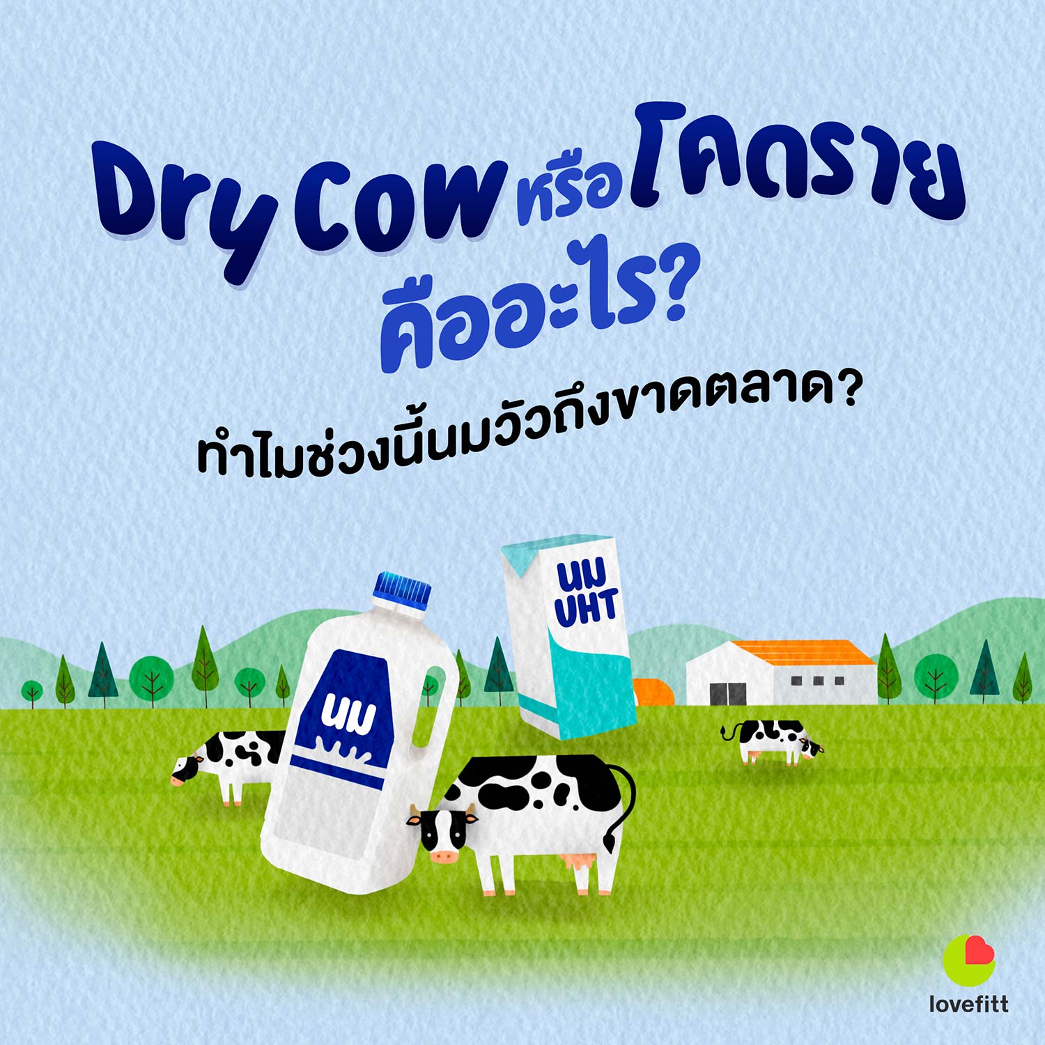 dry cow หรือ โคดรายคืออะไร?
